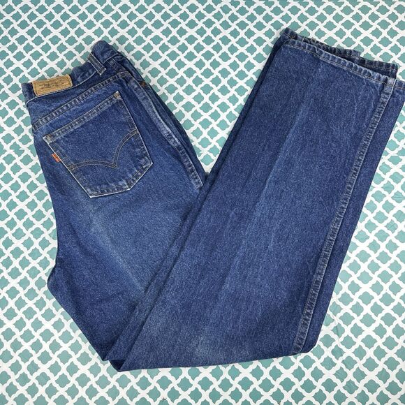 Levi's Denim - Vintage 1970s Levi's 25035 0214 Made in USA Jean Women Size 12 Blue ( 28x26 )